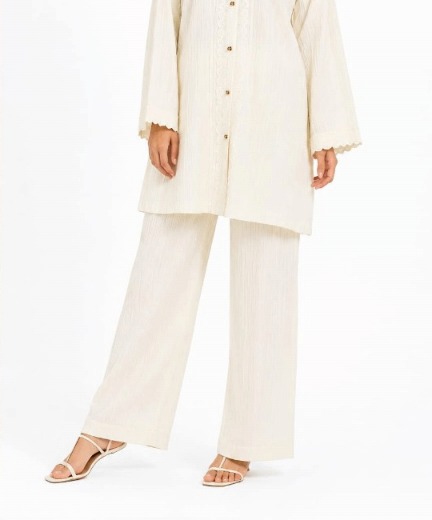 Sada Ivory Pintuck Cord Set